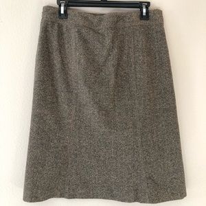 Gap wool lined skirt